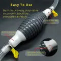 Fuel Transfer Pump Syphon Hand Pump for Gasoline, Petrol, Diesel, Oil, Liquid, Water,car
