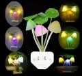 Dream Mushroom Night Lights – LED Color Lamp with Auto Dusk to Dawn Sensor for Kids Bedroom, Living Room